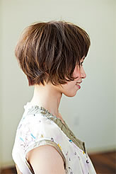 ヘアースタイル 2013 ショート 横